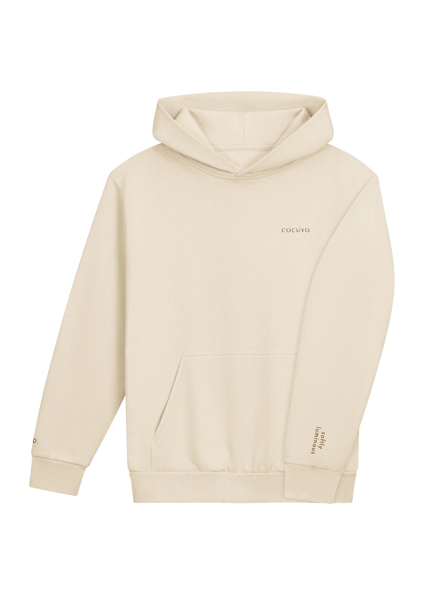 softly luminous — E.D. | Unisex Heavyweight Hoodie product image (3)