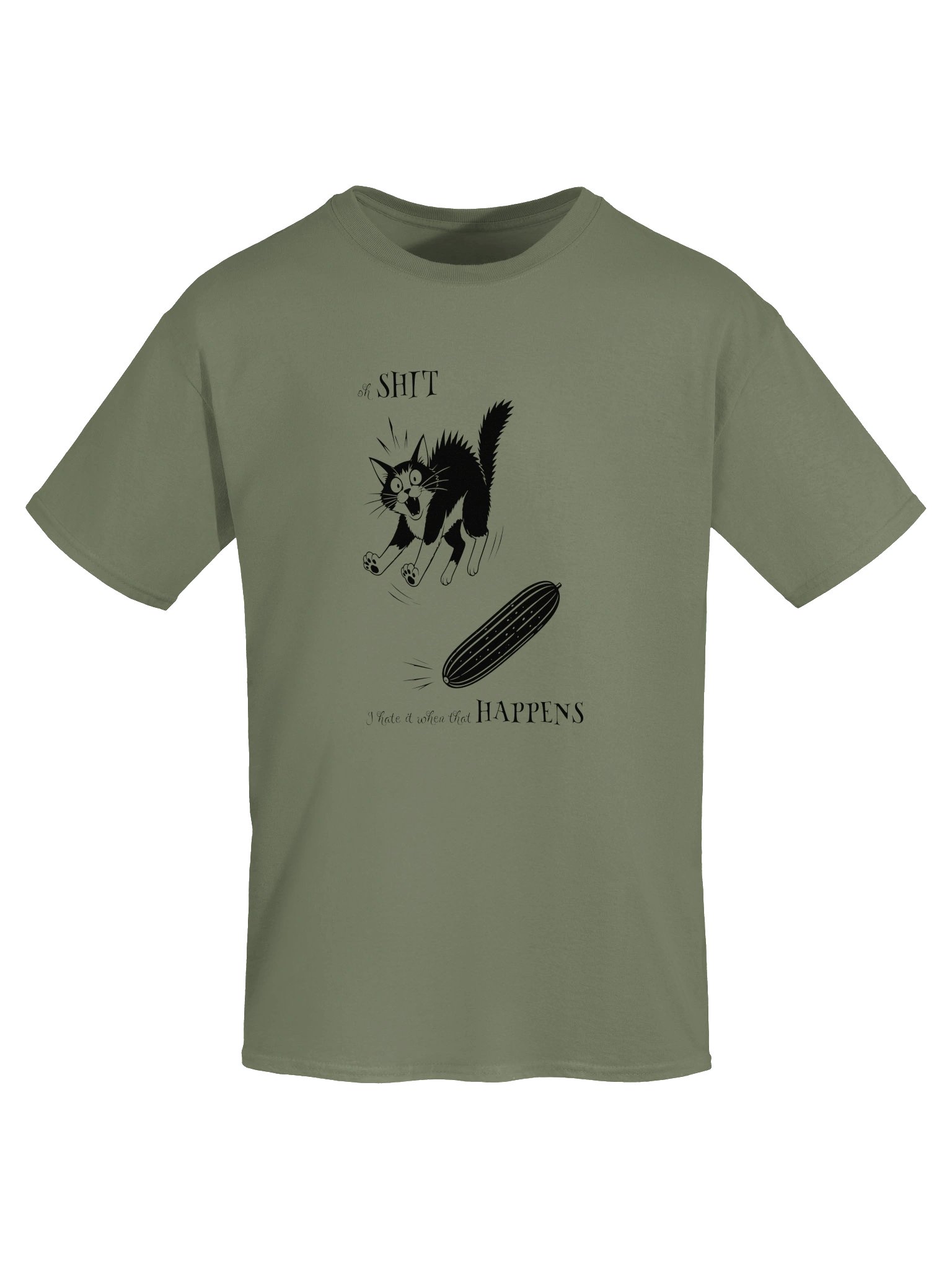 Shit Happens Cat T-shirt product image (4)
