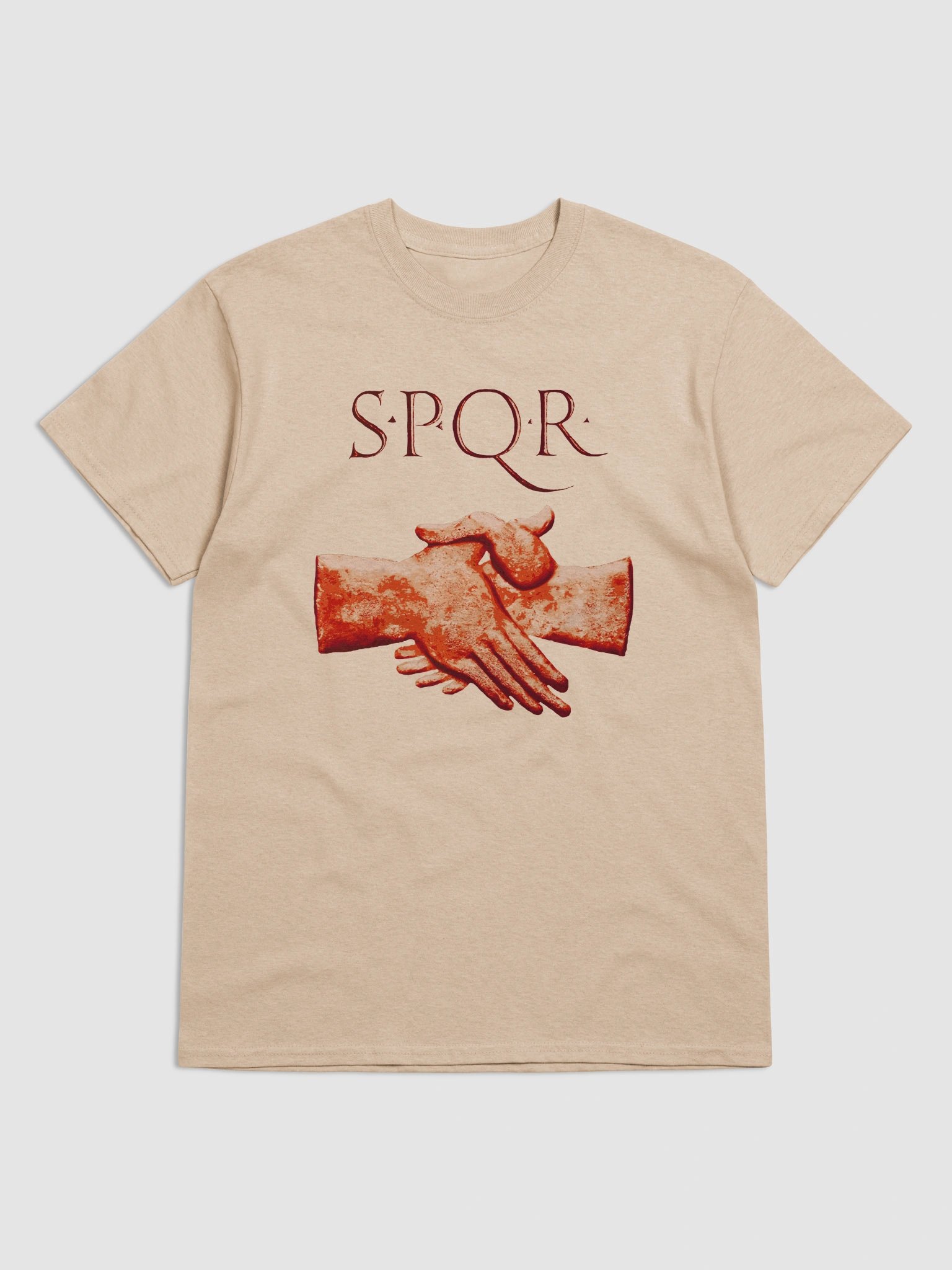 SPQR Handshake Authentic Roman Art from 1st to 3rd centuries AD, T-shirt product image (7)