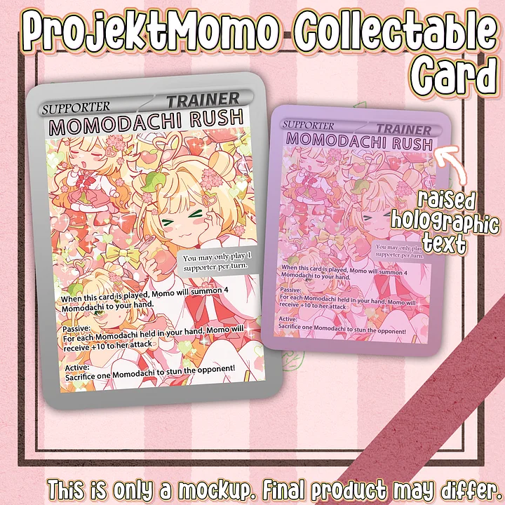 ProjektMomo Collectable Trading Card [PREORDER] product image (1)