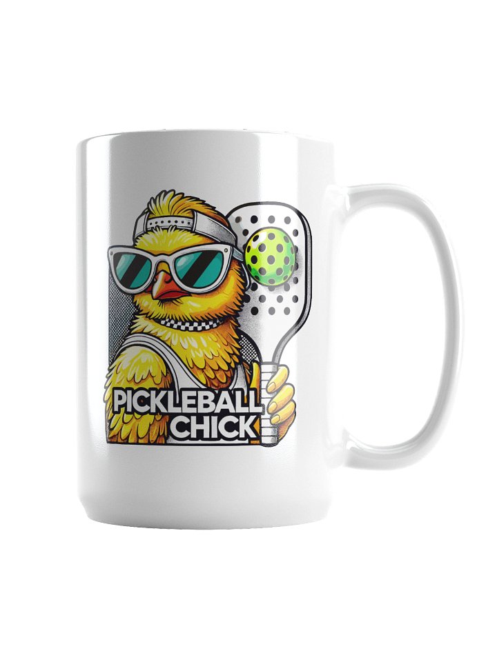 PICKLEBALL CHICK White Glossy Mug product image (2)