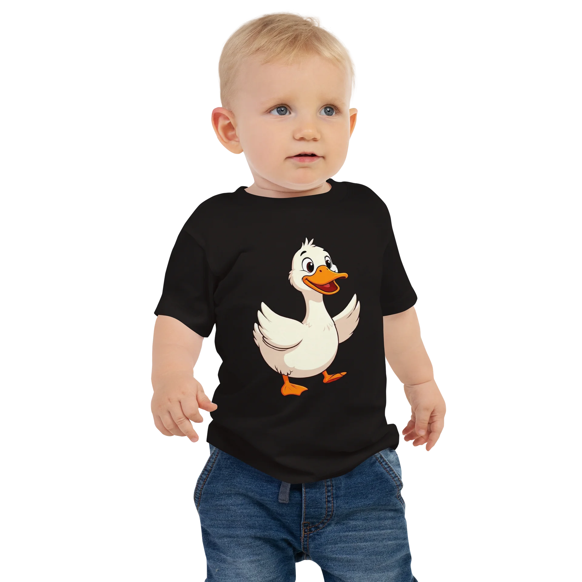 Cute Duck Cartoon Baby T-shirt product image (1)