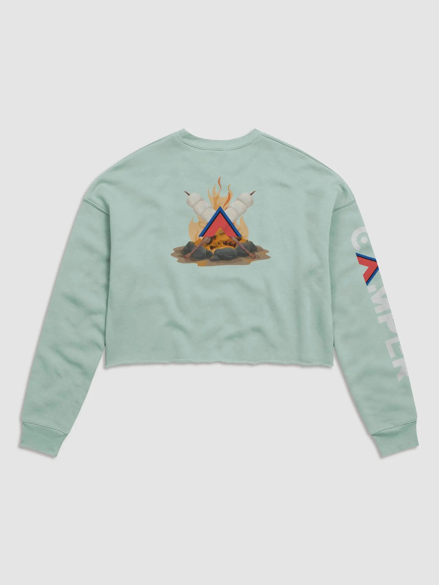 Tri-Arrow Crop Sweatshirt product image (2)
