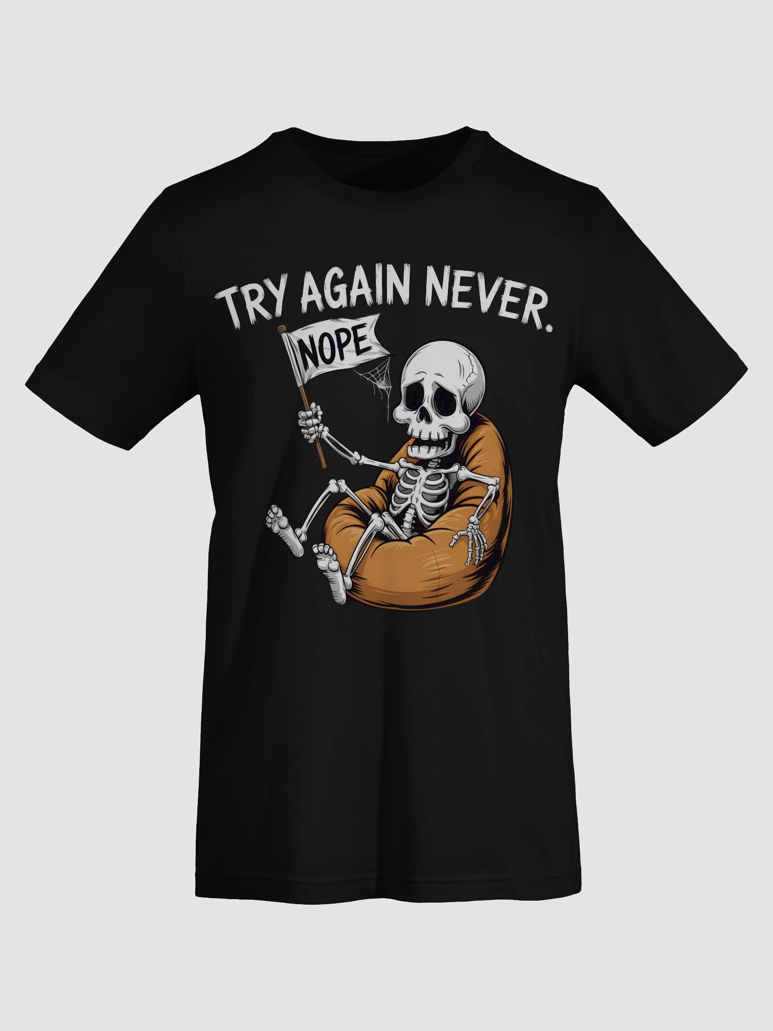 Sassy Skeleton Nope T-Shirt product image (7)