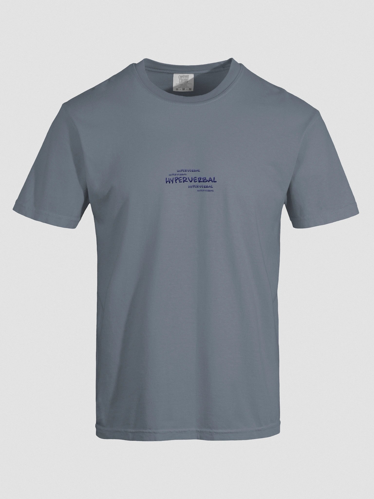 HYPERVERBAL bubble (navy) garment dyed tee product image (20)