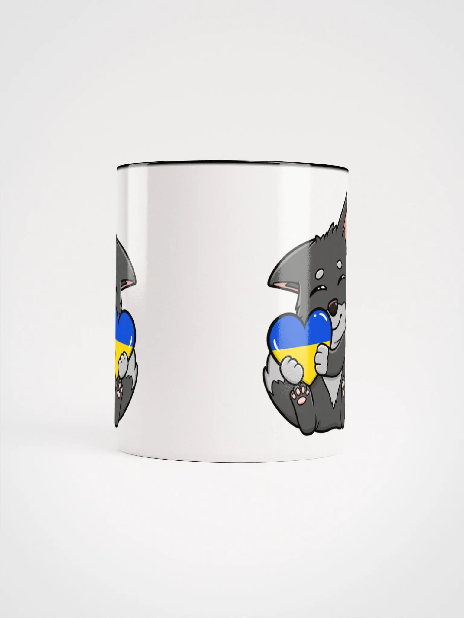 Duo Emote Mug - Love for Ukraine product image (5)