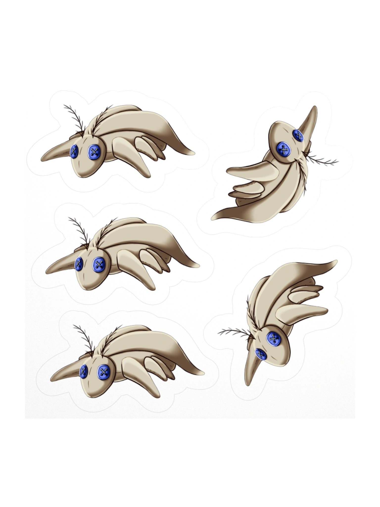 Lampy Plush Stickers product image (2)