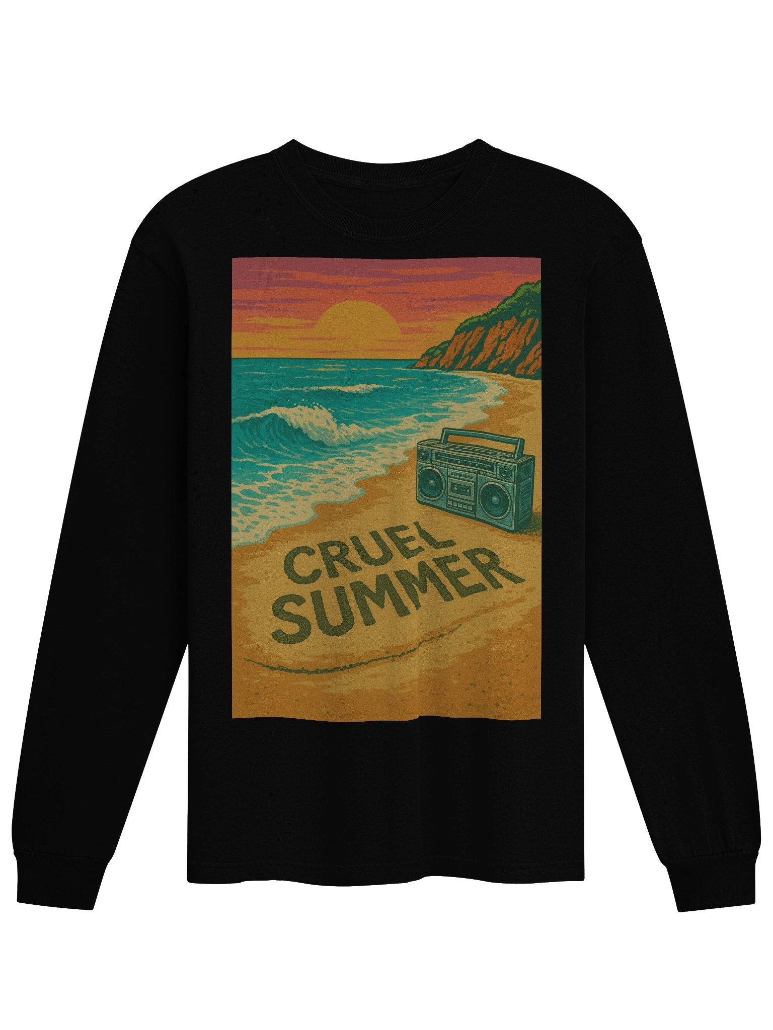 The CRUEL SUMMER Graphic Long Sleeve Shirt product image (1)