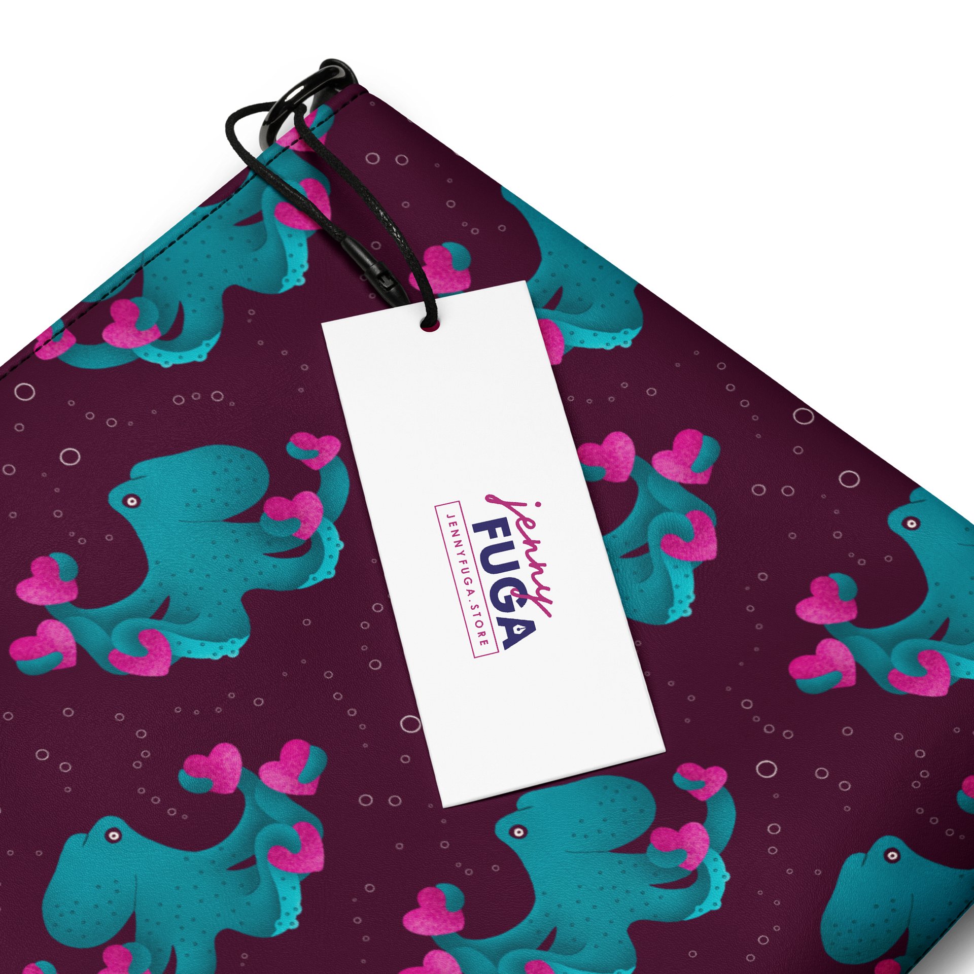 Octopus and Hearts Crossbody Bag product image (4)