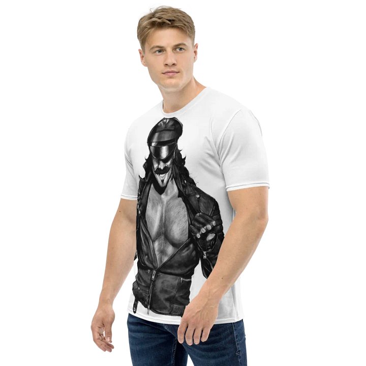 Leather Outlaw white tee product image (2)