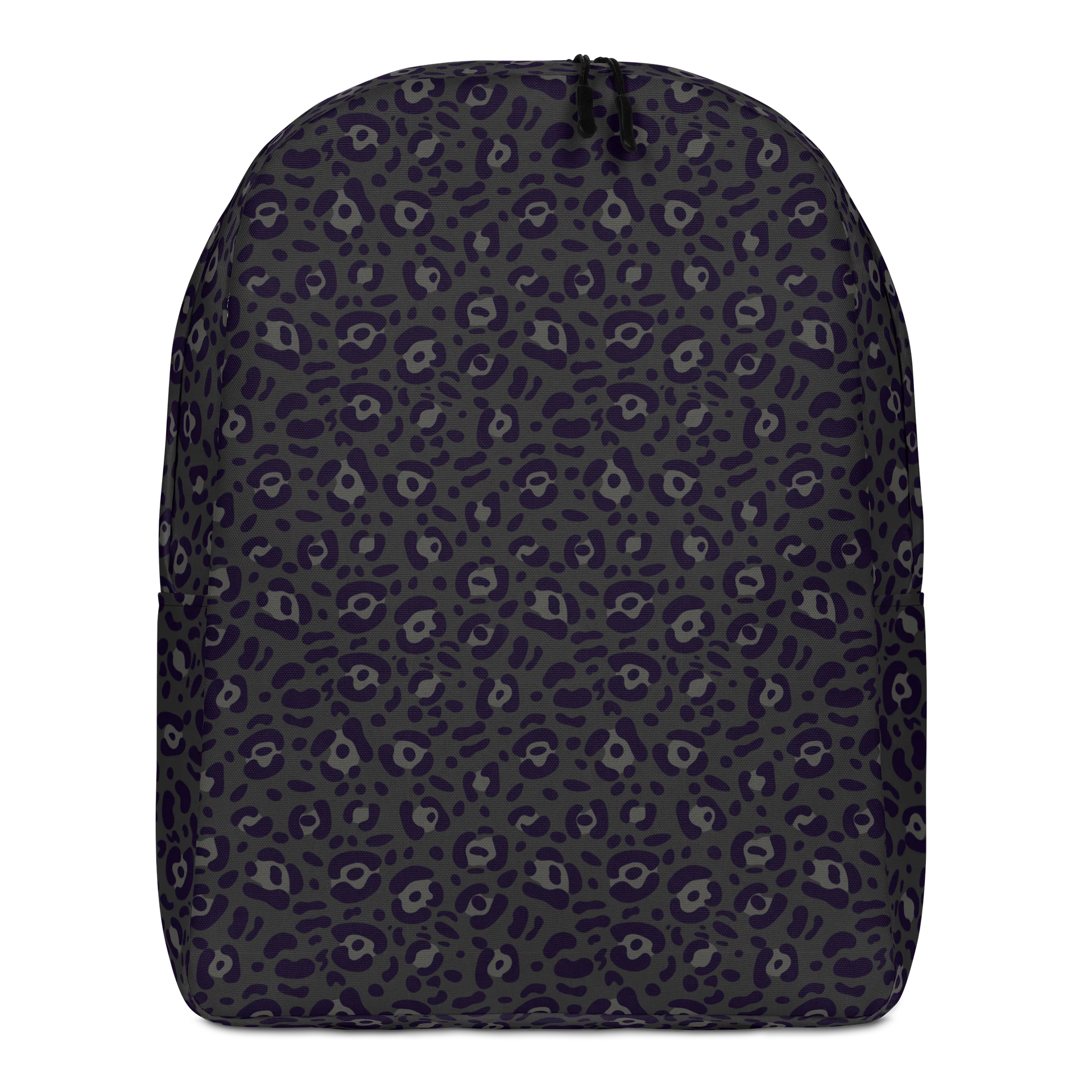 Functional Minimalist Backpack with Bold Leopard Print product image (1)