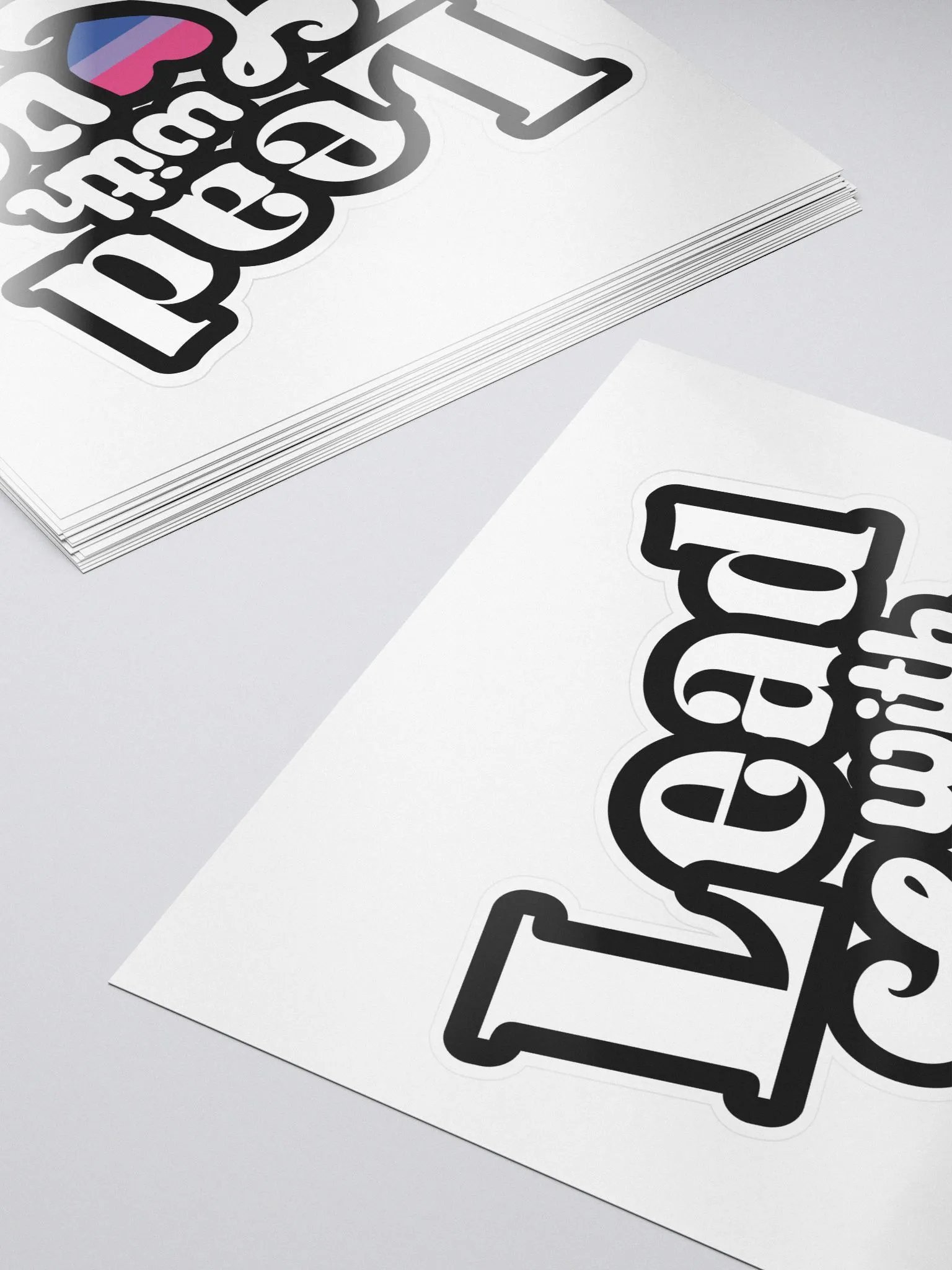 Lead With Love Sticker: Bisexual product image (5)
