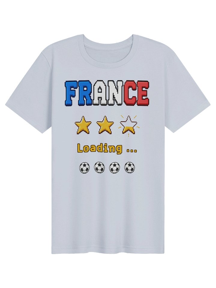 8-bit Retro France Soccer — Three Stars Loading product image (2)