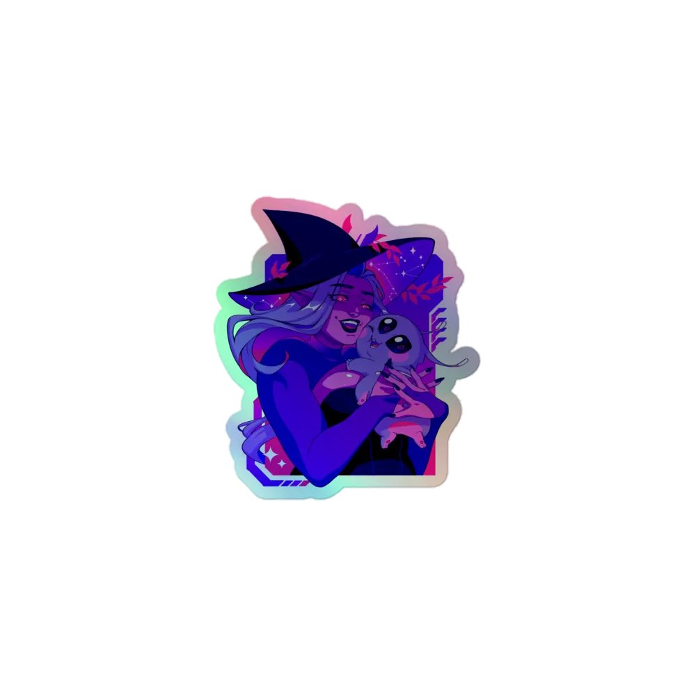 Cyber Stim Holographic Sticker product image (3)