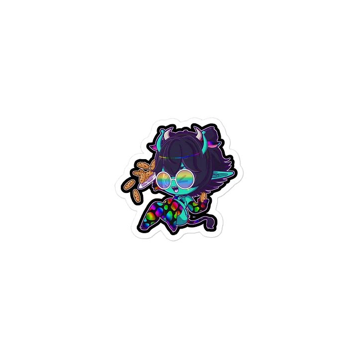 Cookies & Milk Chibi Die-Cut Sticker Pride Edition product image (2)