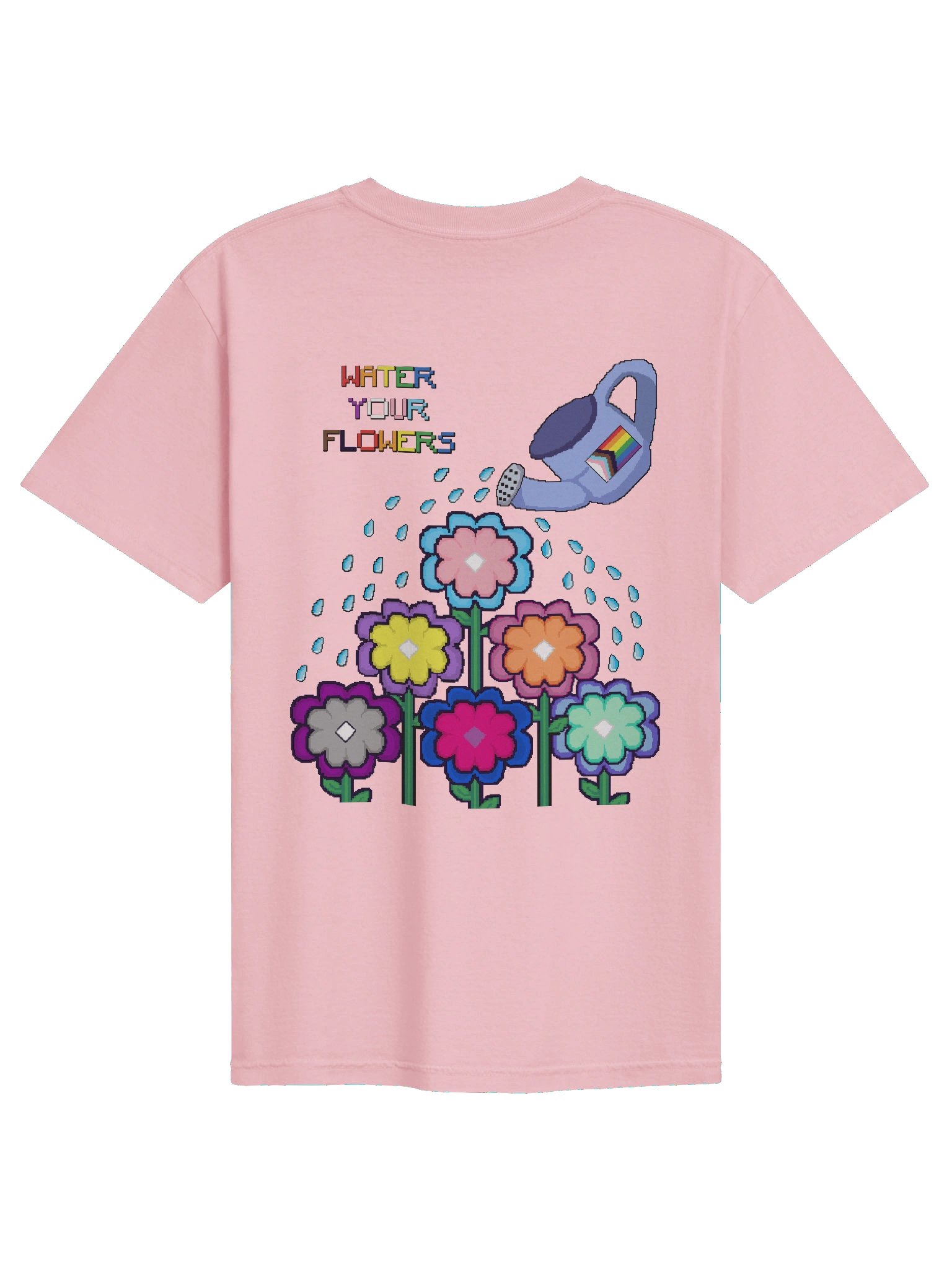 Trans Flower - Water Your Flowers T-Shirt product image (2)