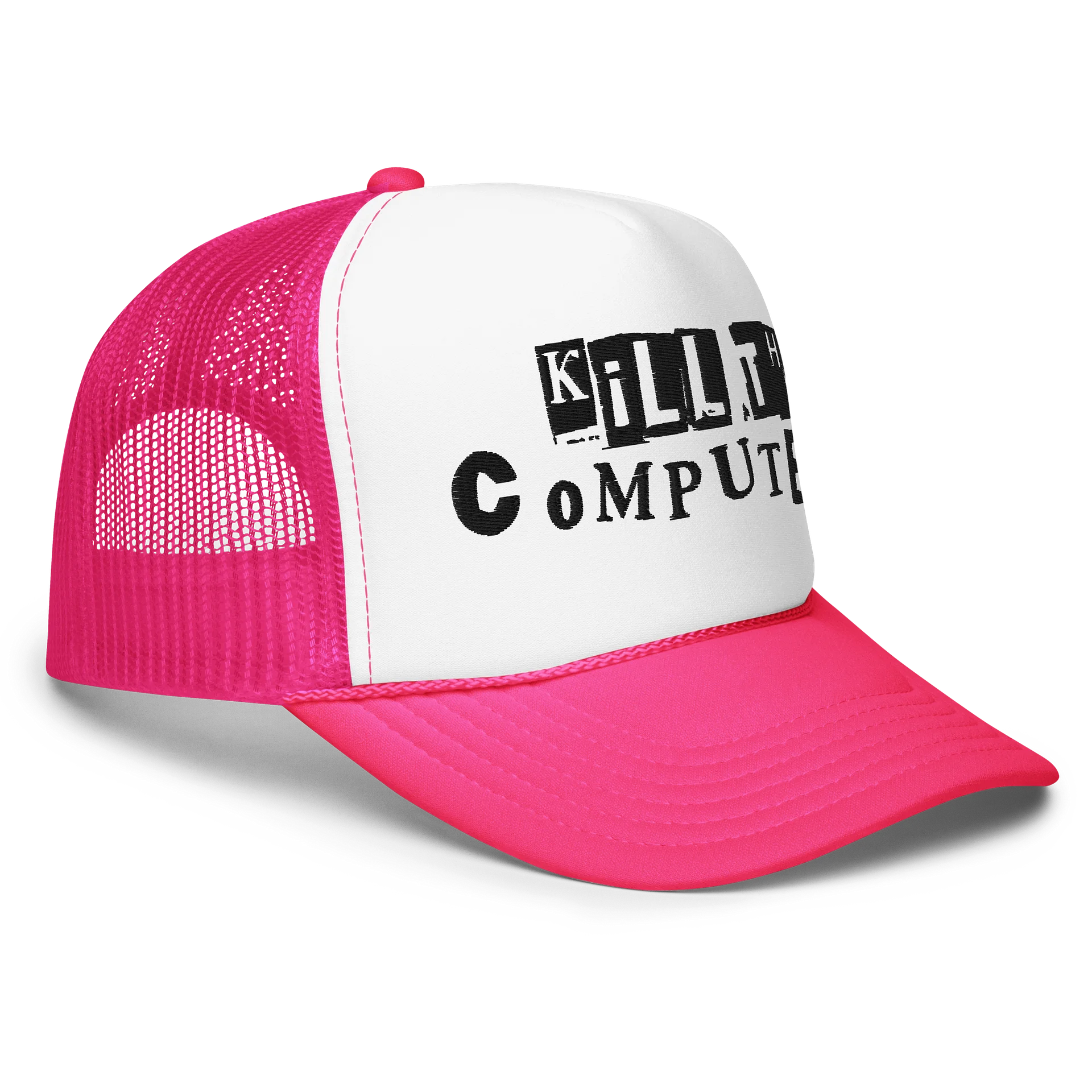 Trucker Hat Black Font product image (21)