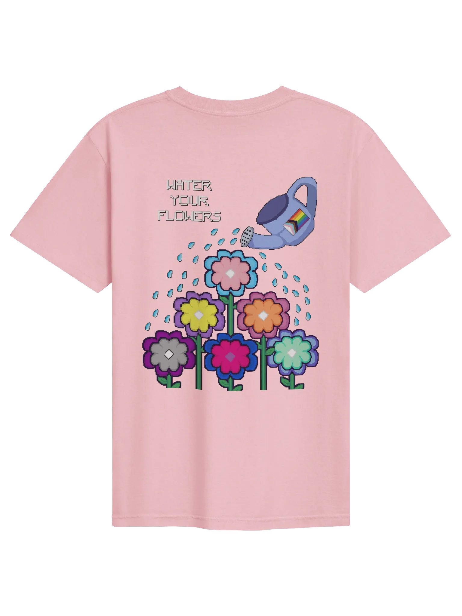 Trans Flower - Water Your Flowers T-Shirt product image (10)