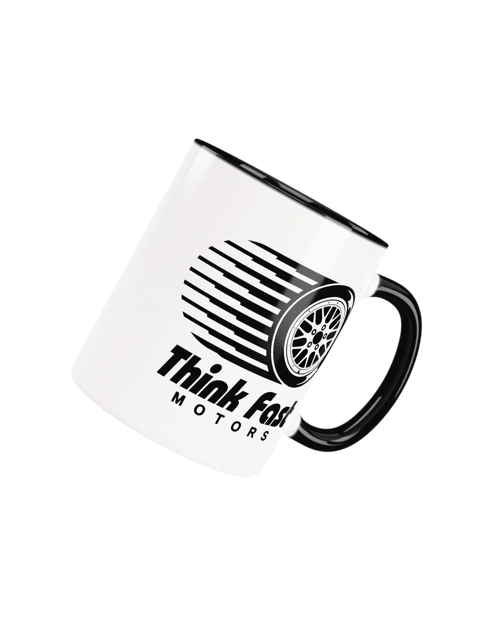 Think Fast Motors Mug - Black product image (4)