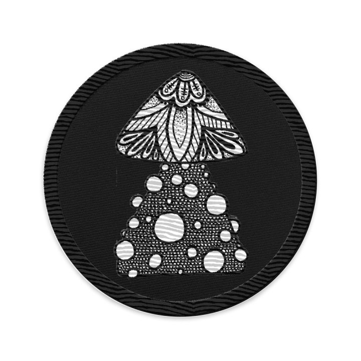 Mystical Mushroom Embroidered Patch product image (1)