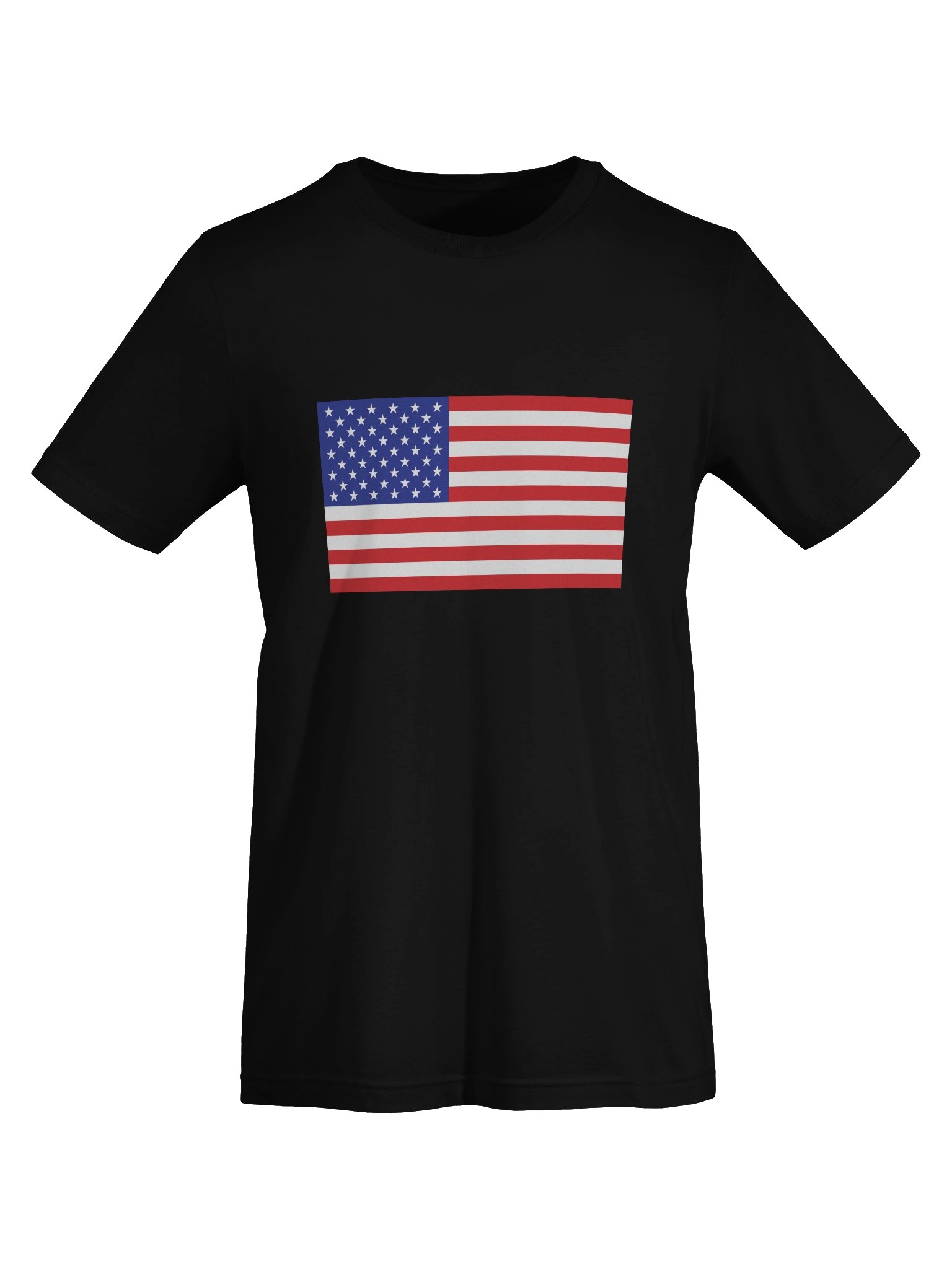 American Flag Bella+Canvas Super Soft T-shirt product image (3)