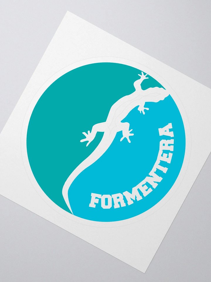 Formentera Lizard Art Sticker product image (2)