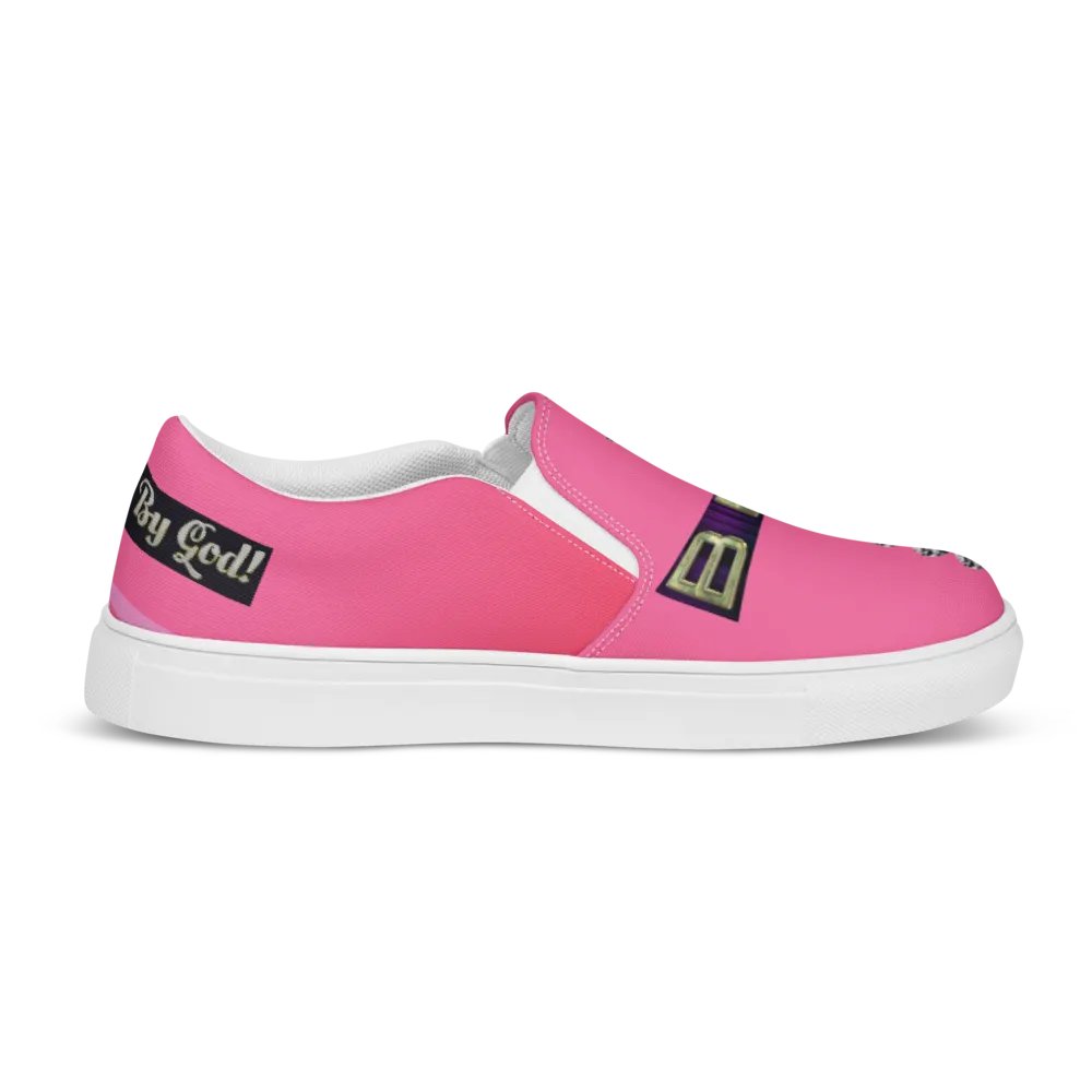 BBG Pink Diamond Cross Women's Slip On product image (5)