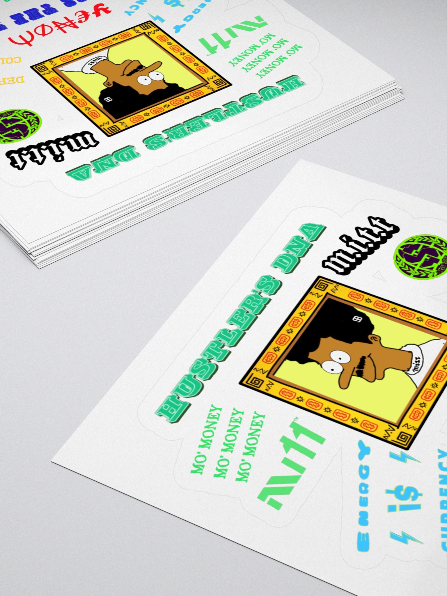MITT Club Hustler's DNA Kiss Cut Stickers product image (10)
