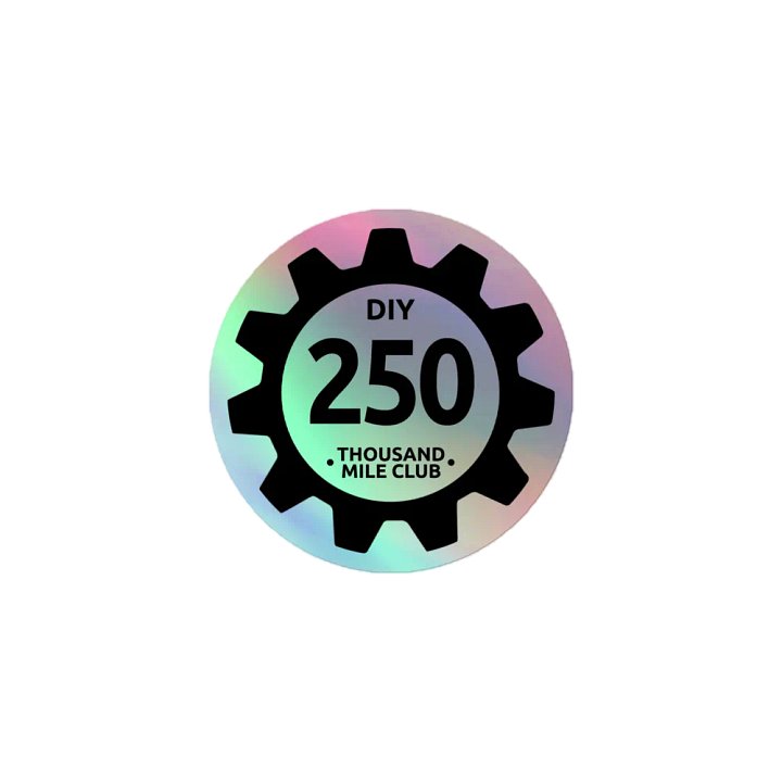 250K Mile Badge product image (1)