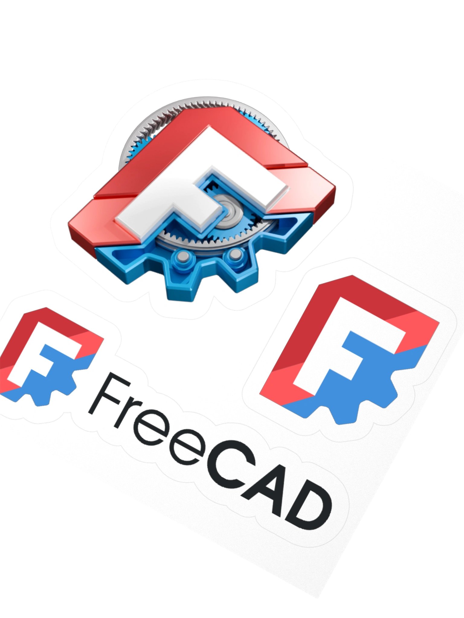 FreeCAD Kiss-Cut Stickers product image (4)