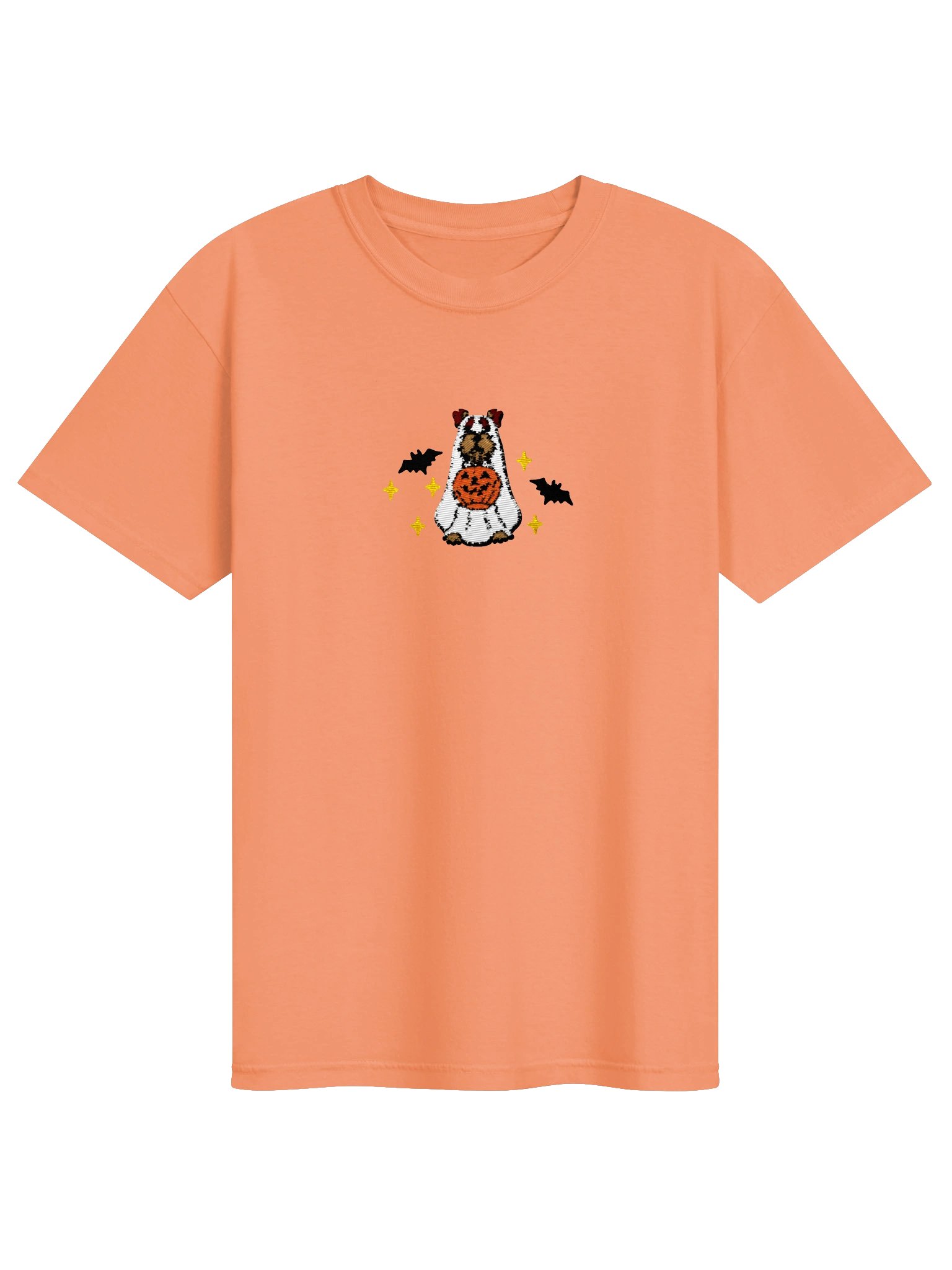Halloween Miniature Schnauzer(Liver & Tan) Embroidered T-Shirt product image (25)