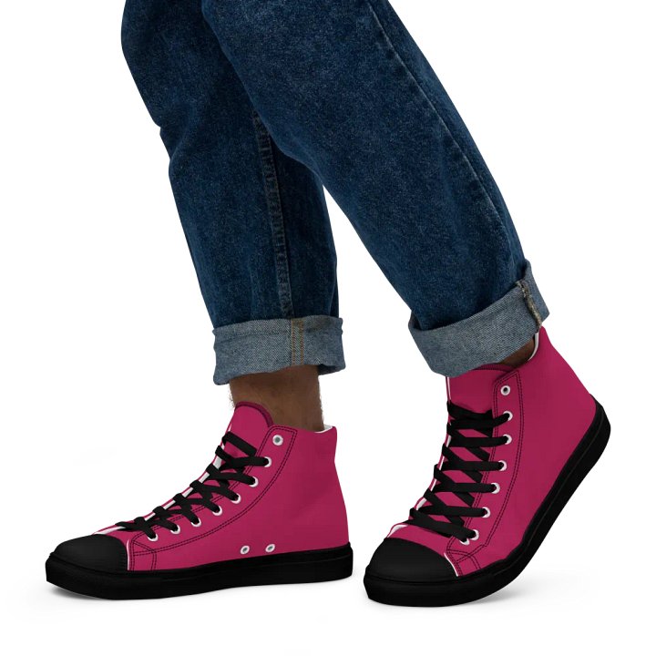 Wild Berry Vibes High Top Canvas Shoes product image (1)