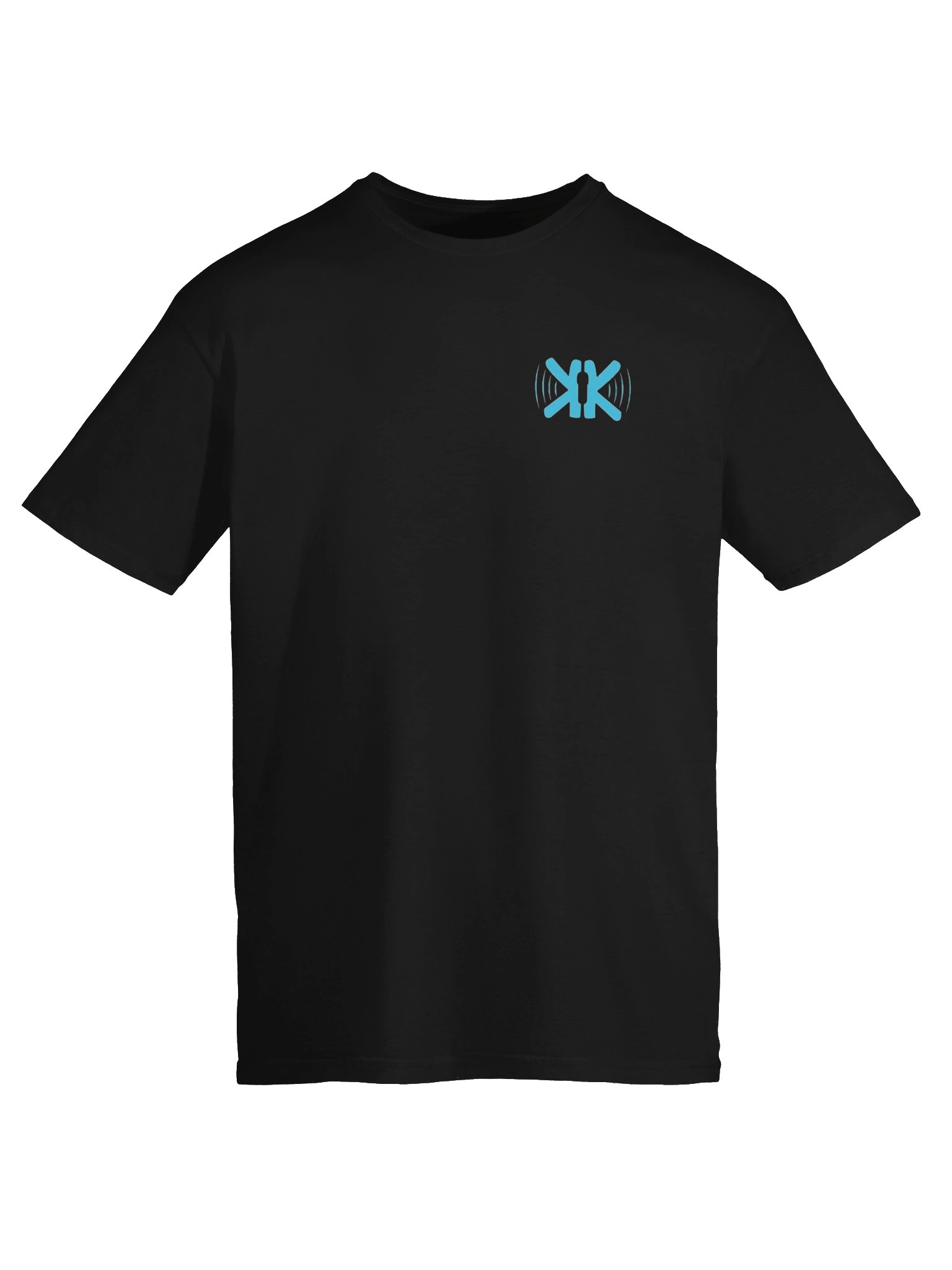 KIUK Gildan Unisex Softstyle T-Shirt Black product image (5)