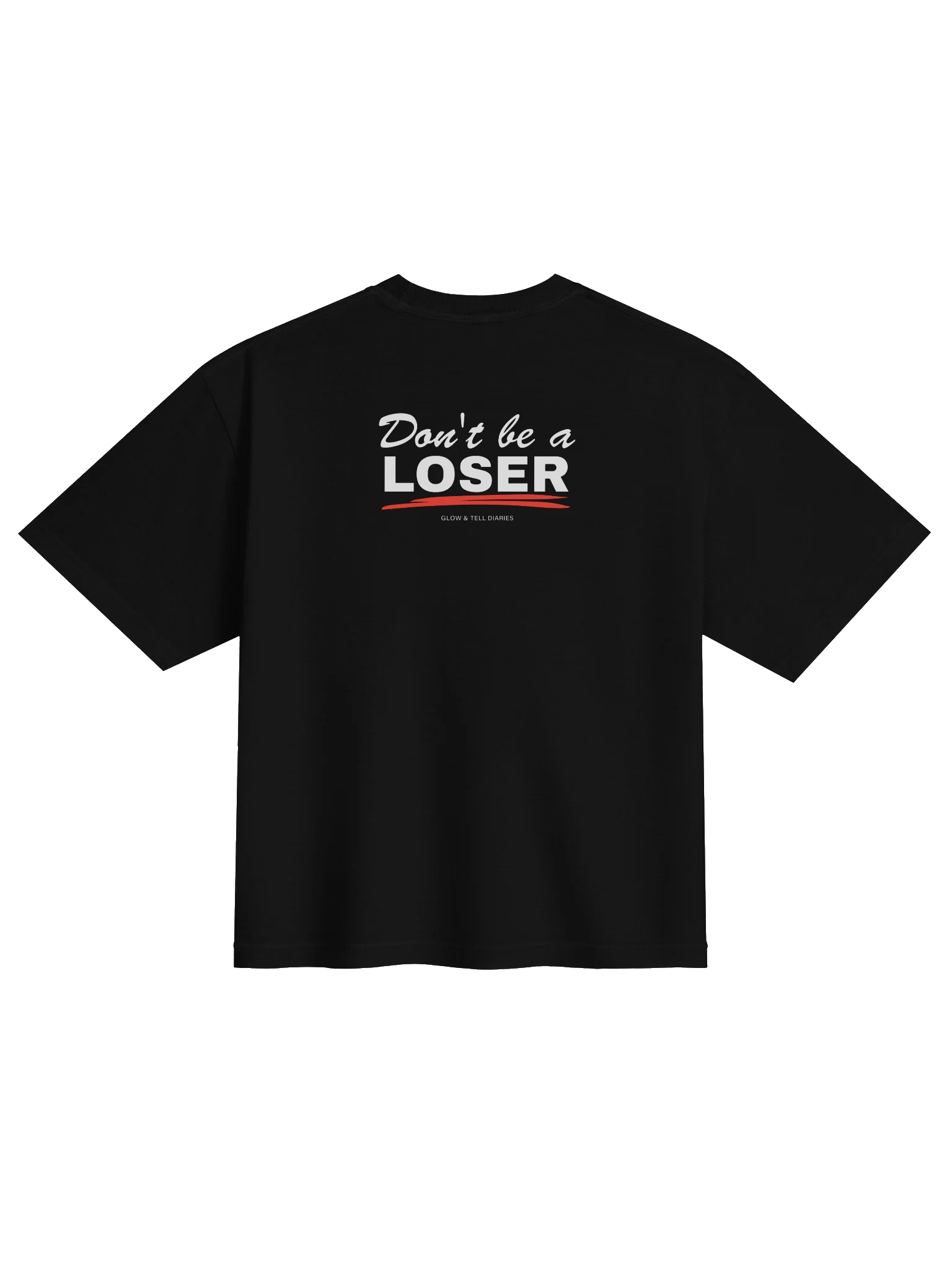 Don't be a LOSER Womens boxy tee product image (2)