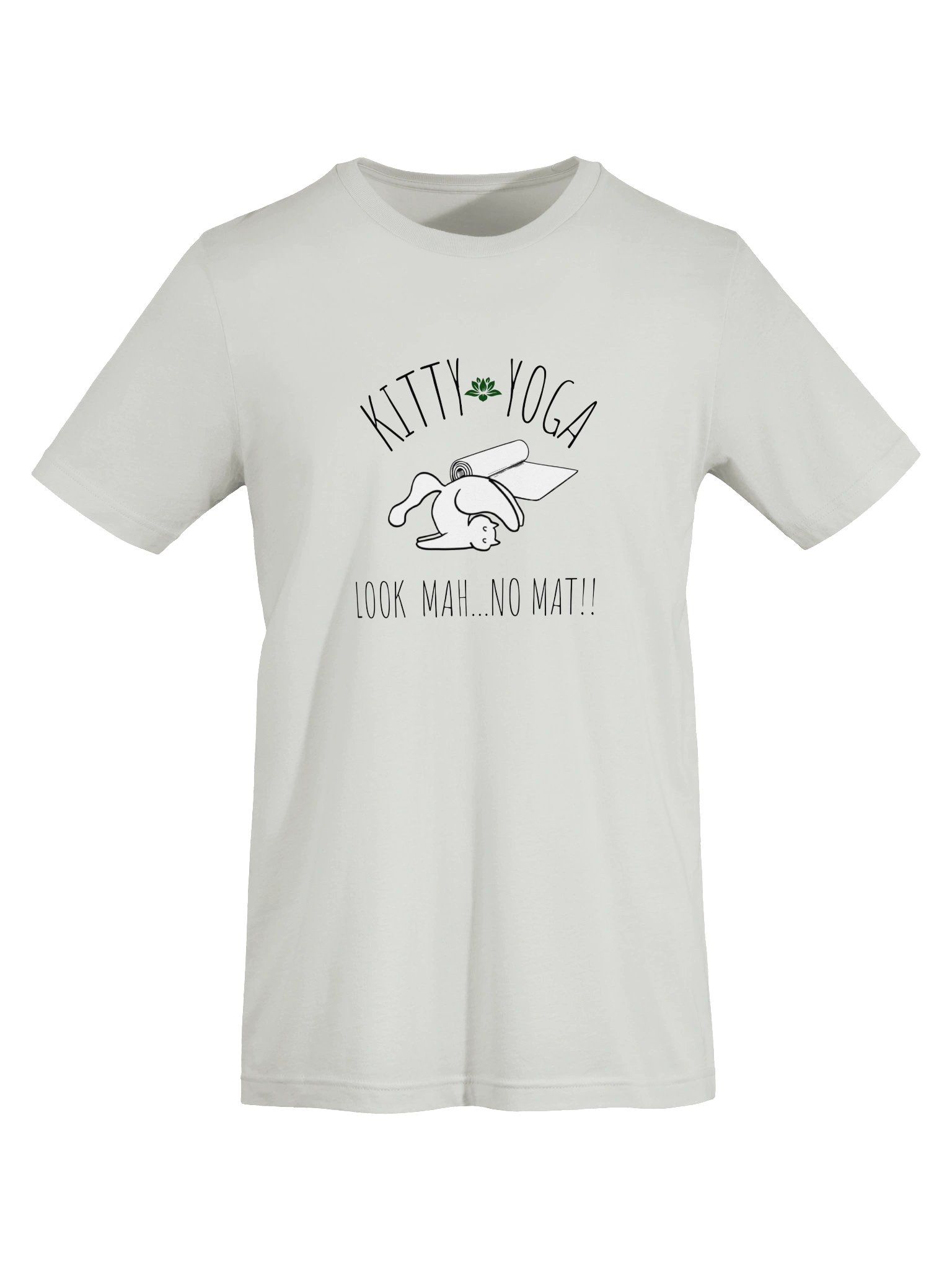 Look Mah, No Mat - Funny Yoga Cat Tee product image (45)