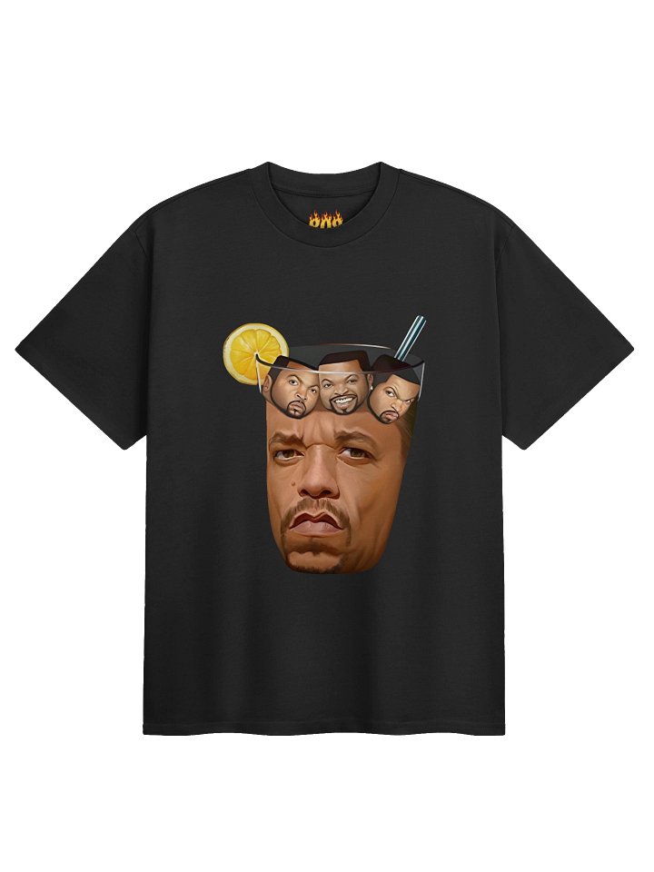 Oversized Ice T With Ice Cubes T-Shirt product image (1)