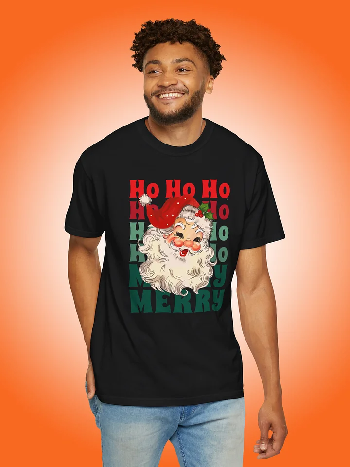 Ho Ho Ho Merry Merry Retro Santa product image (1)