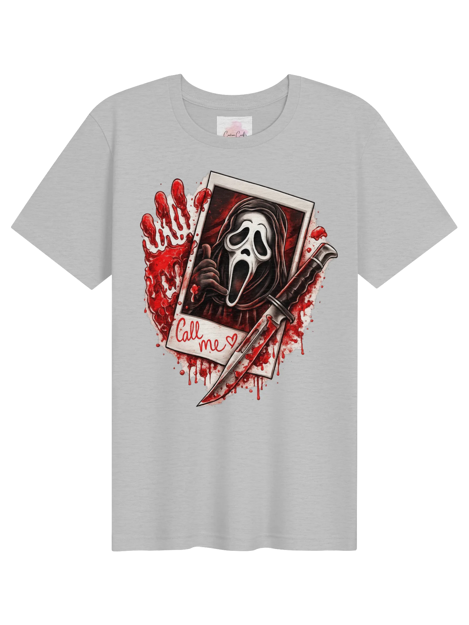 GHOST FACE CALL ME TEE product image (1)