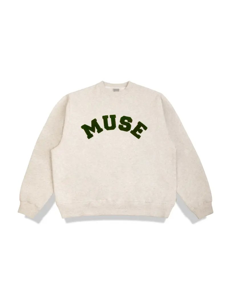 Heavyweight Chenille Sweatshirt - Alabaster product image (1)