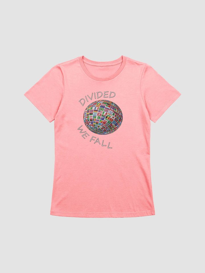 Divided We Fall - Nations - Globe - Bella+Canvas Women's Supersoft Relaxed-fit T-Shirt product image (2)