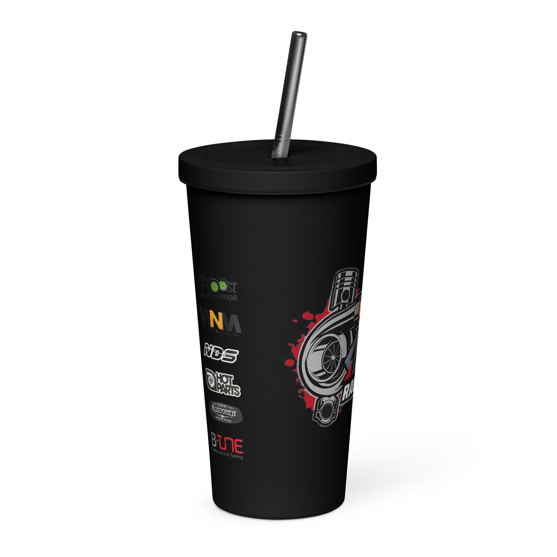Insulated Tumbler with a Straw spon - Bul Racing Team - 9w7KPSzjl3s