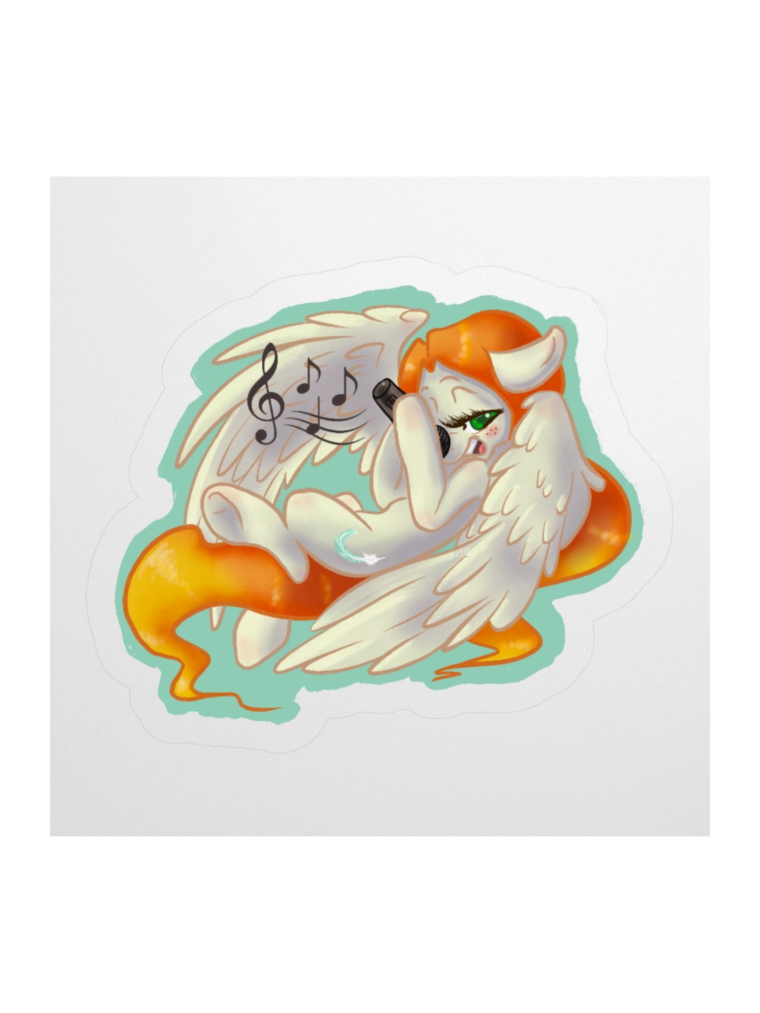 Feather Serenade Sticker product image (2)