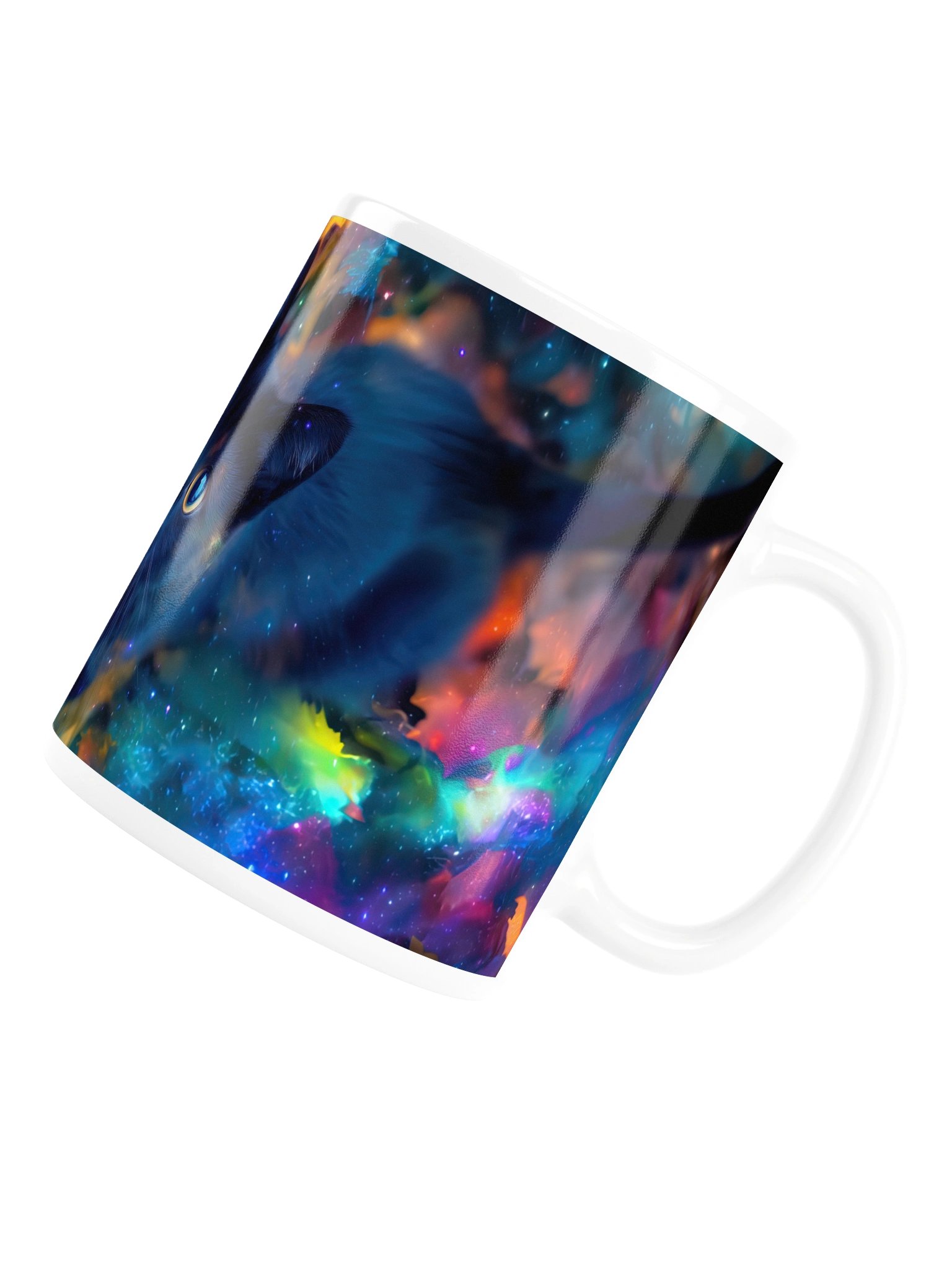 Dreamy Black Cat Mug product image (7)