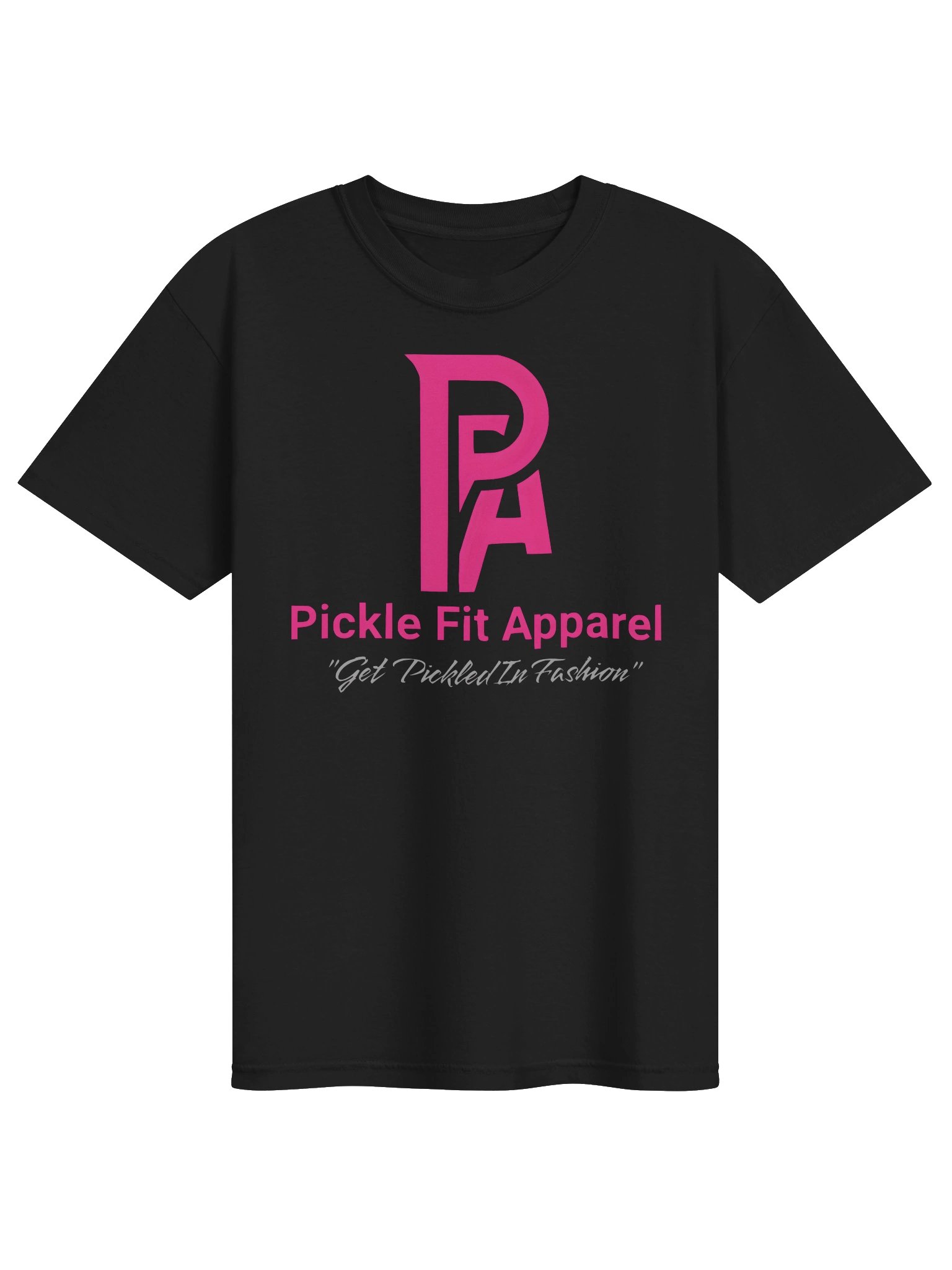 Pickle Fit Apparel Pink Logo Tee product image (1)
