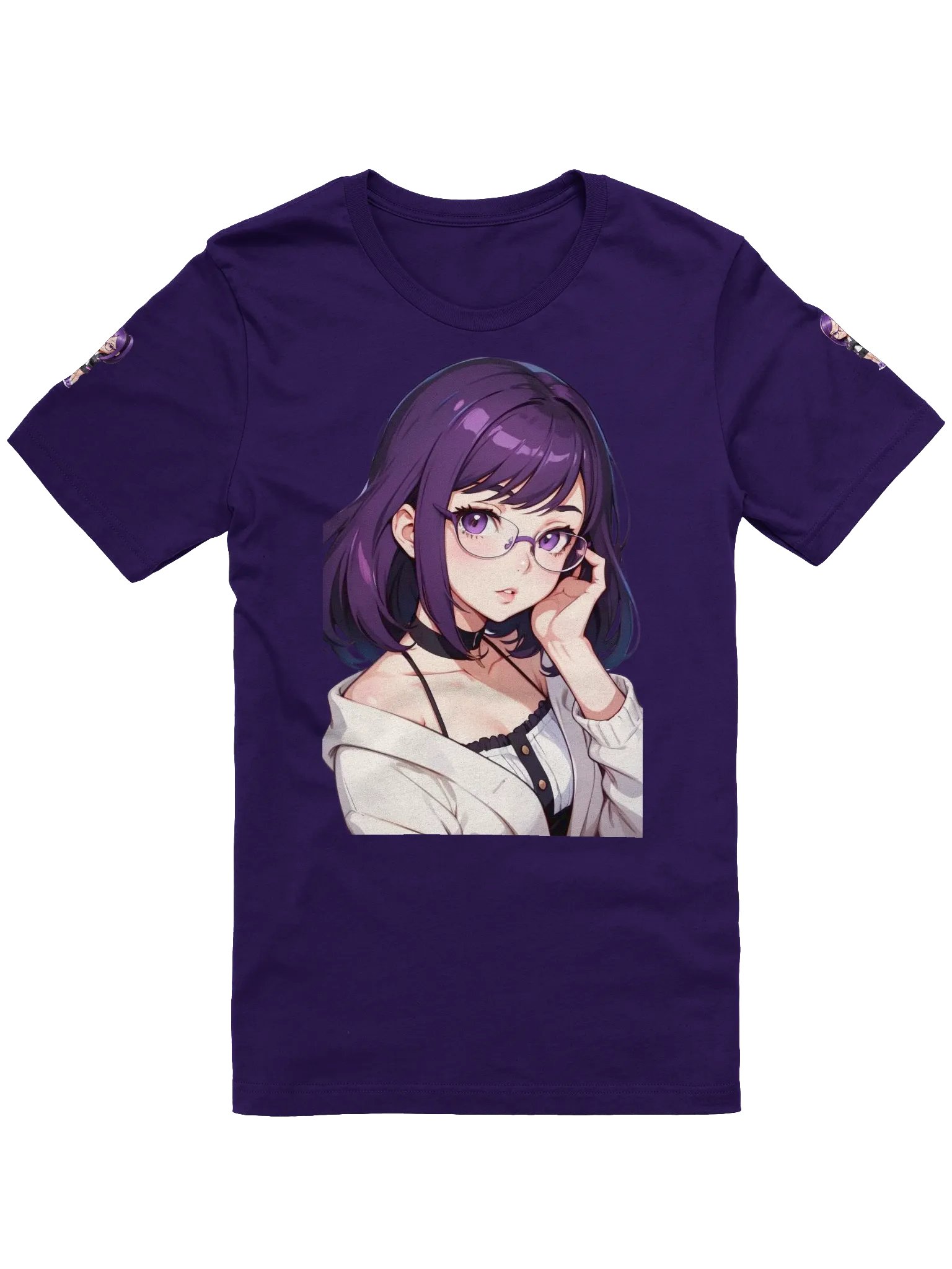 (PURPLE WAIFU) K T-Shirt product image (1)
