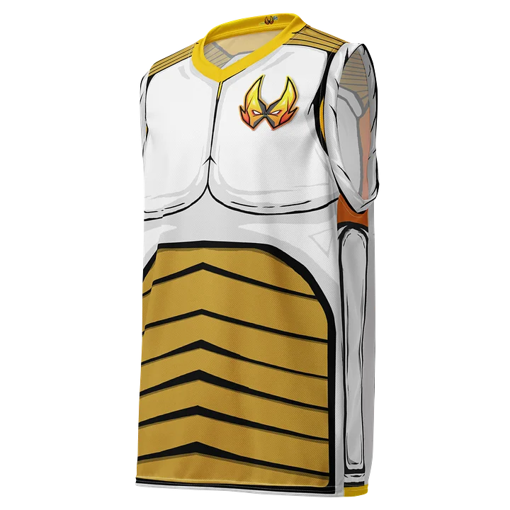 Villain Support Battle Armor Tank Top - White product image (1)