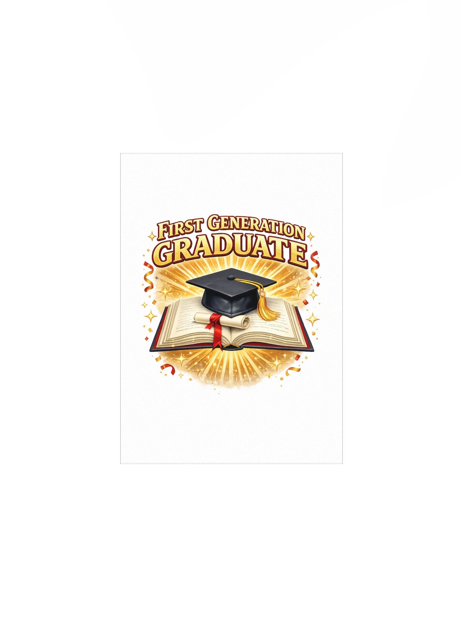 First Generation Graduate - Matte Poster product image (1)