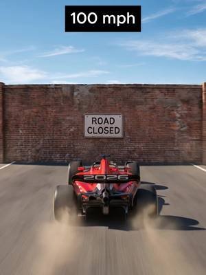 F1 car vs brick wall  #f1 