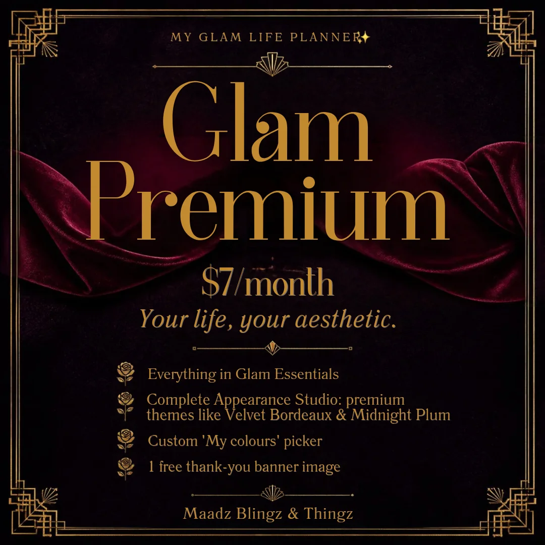 My Glam Life Planner ✨ – Glam Premium product image (2)
