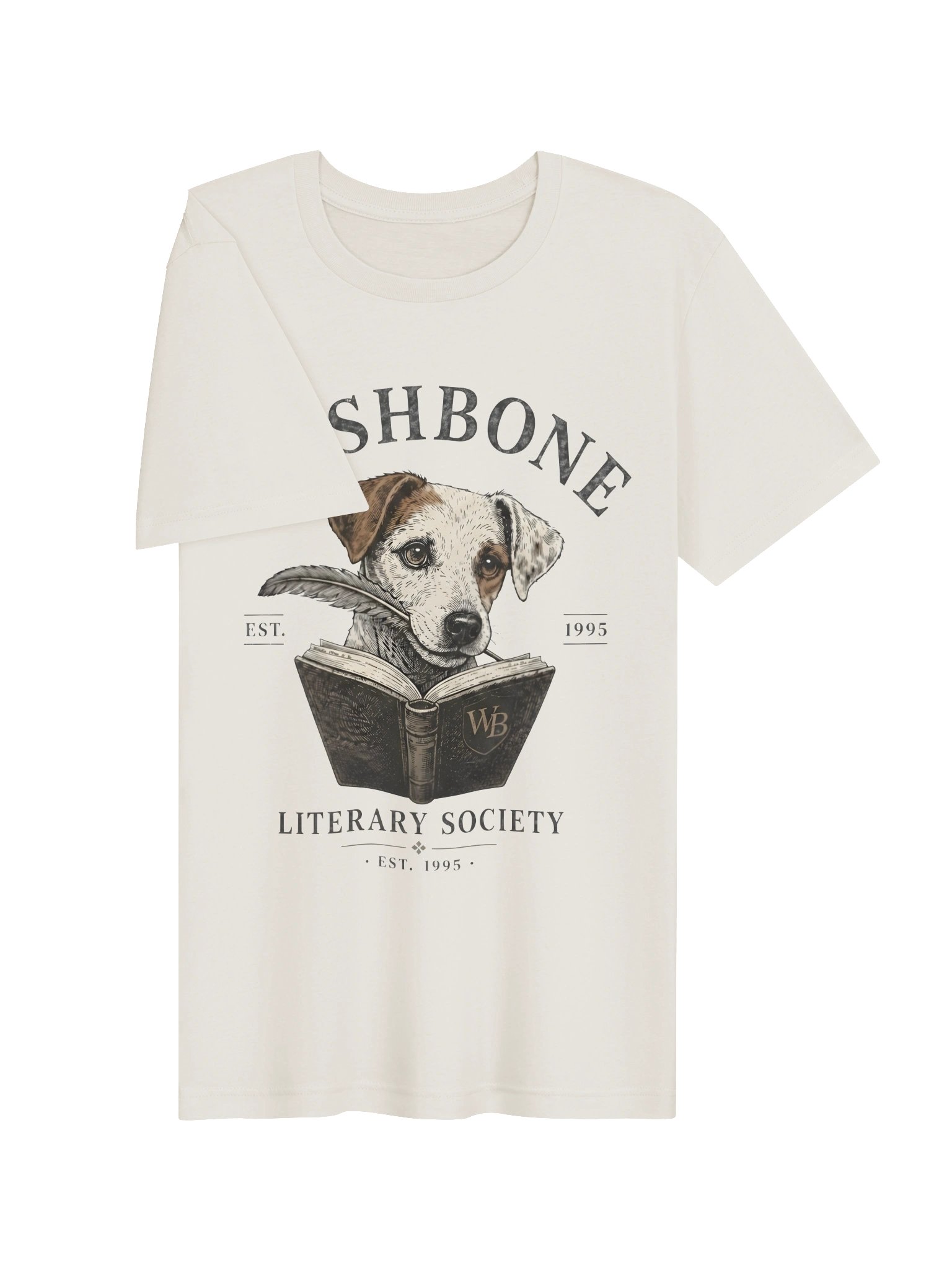Wishbone Literary Society Vintage Emblem Tee product image (53)